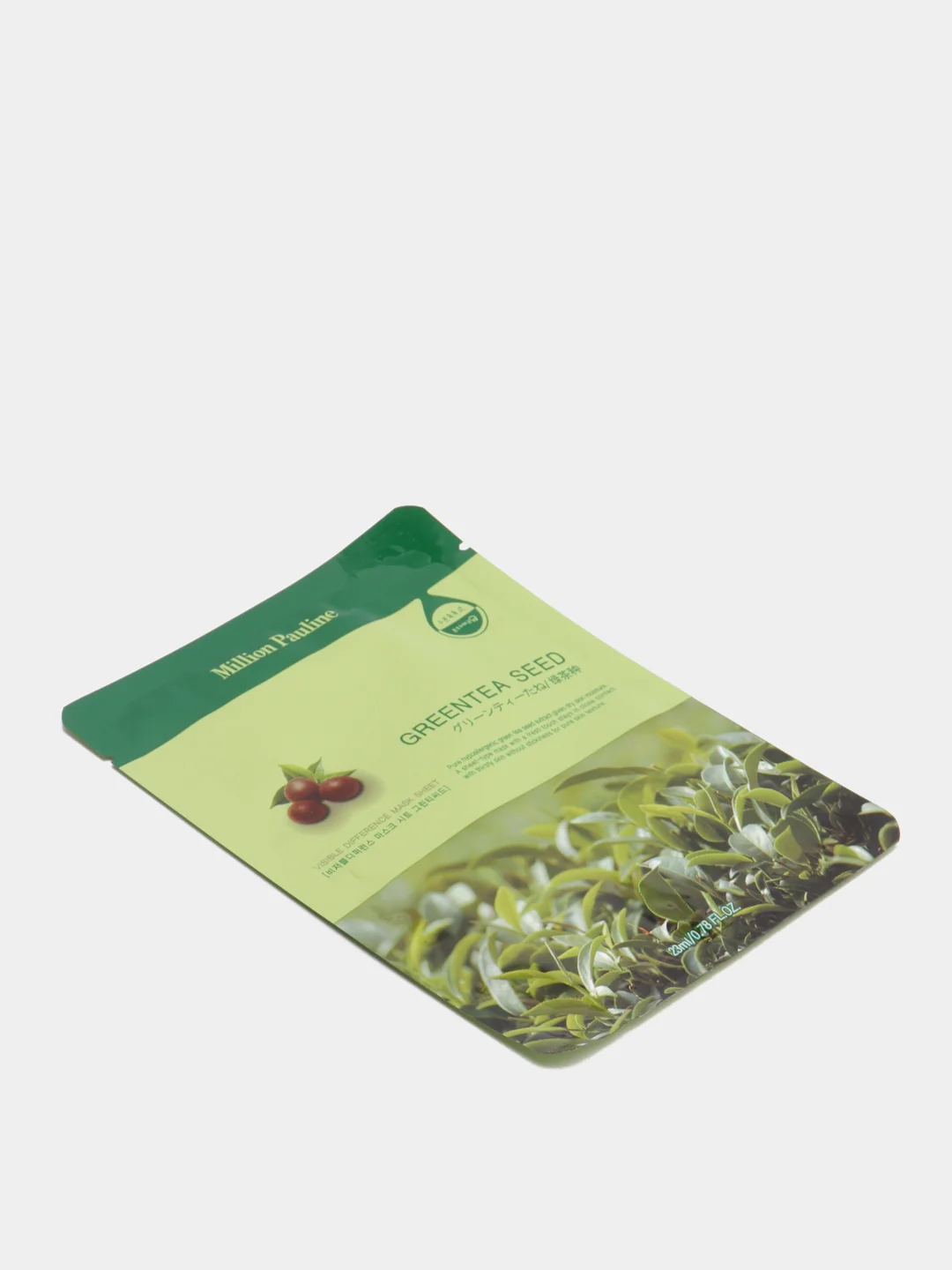 Тканевая маска с экстрактом семян зеленого чая Greentea Seed,тканевая маска,маска для лица
