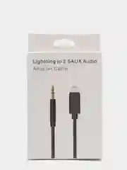 Белый кабель-адаптер 3.5 mm / Lightning