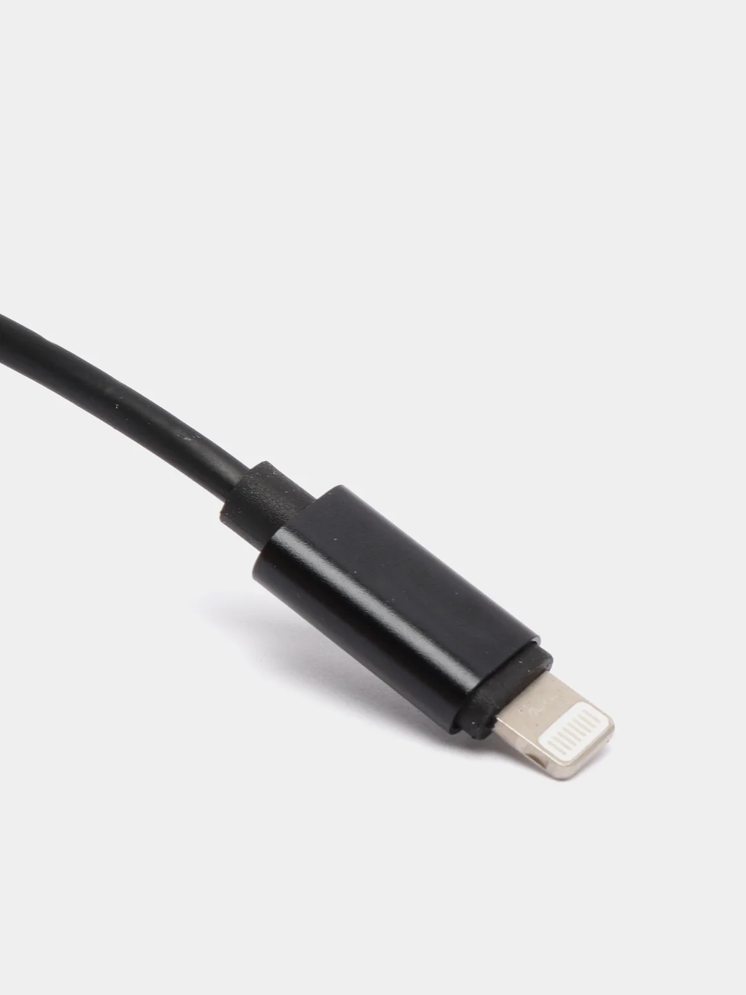 Белый кабель-адаптер 3.5 mm / Lightning