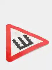 Знак на авто Ш, на присоске