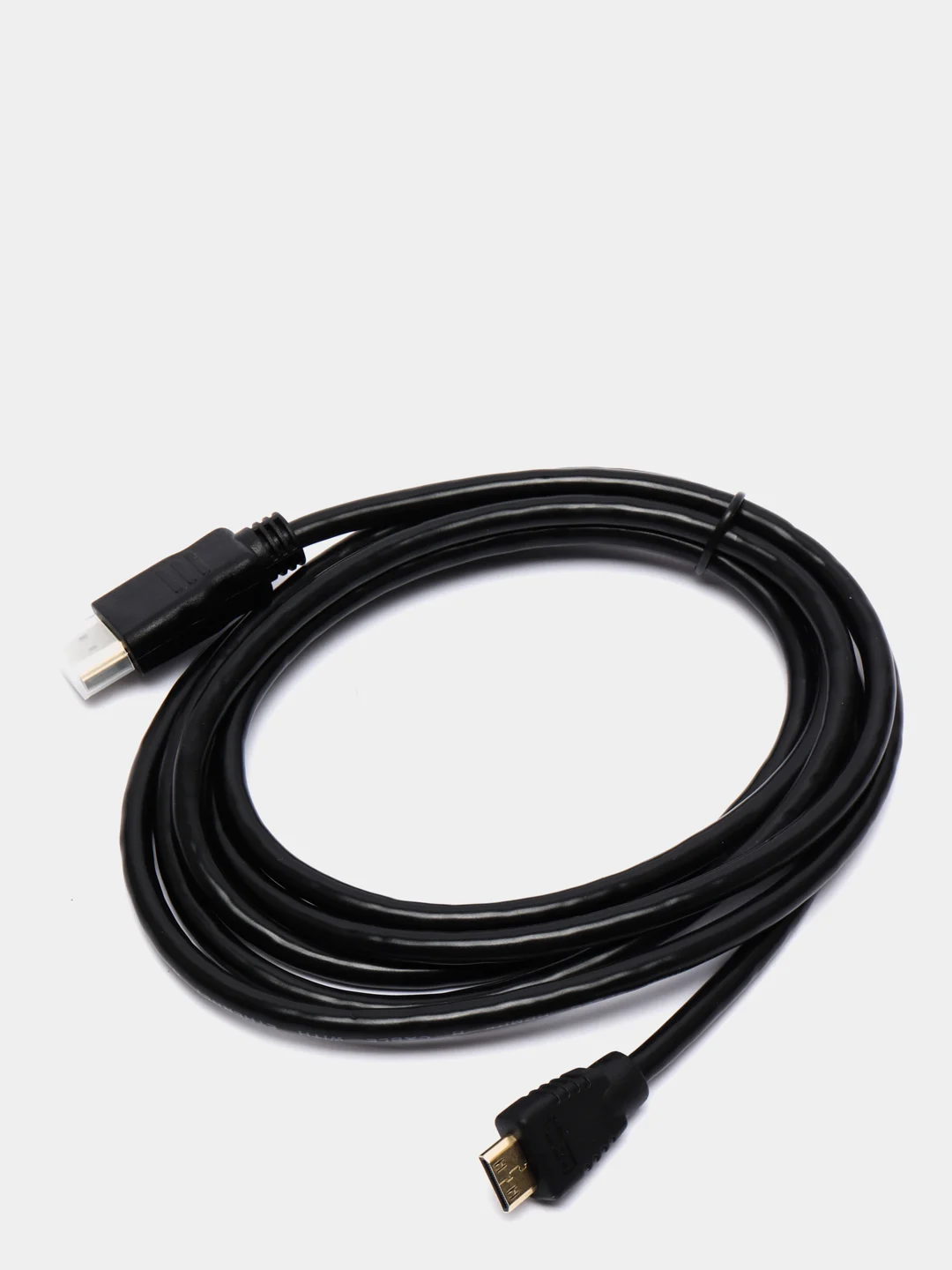 Черный кабель - переходник HDMI mini HDMI вилка ver.1.4, 1м, 1.5м, 2м