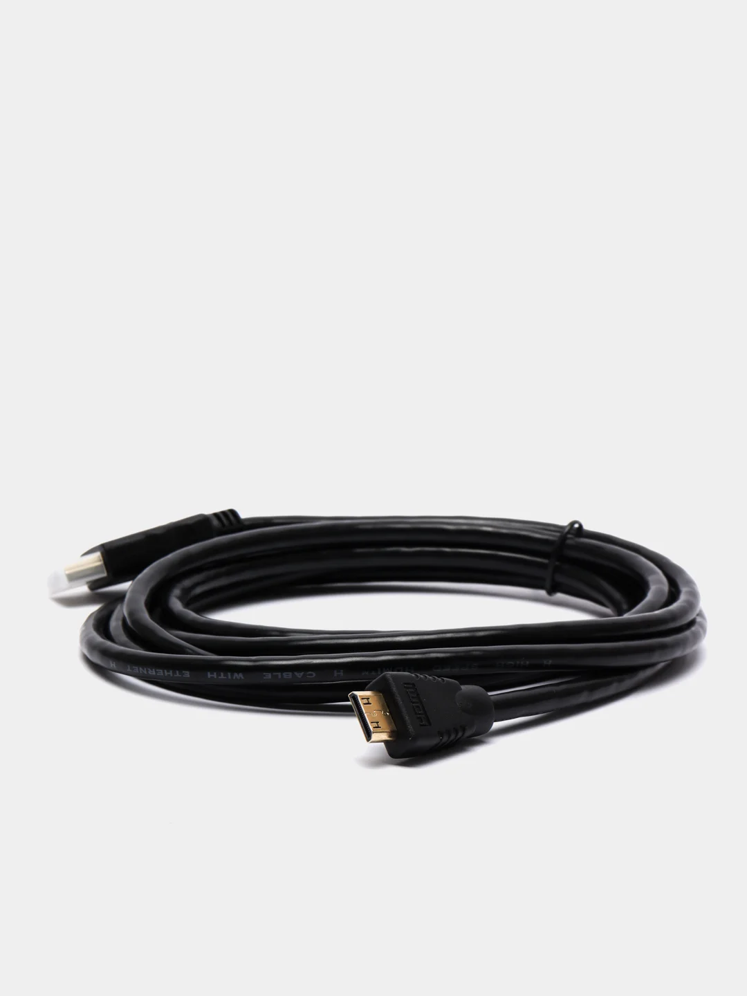 Черный кабель - переходник HDMI mini HDMI вилка ver.1.4, 1м, 1.5м, 2м