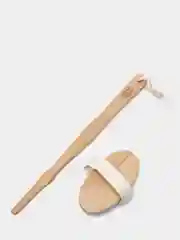 Щётка натуральная с ручкой