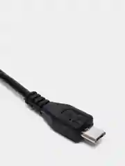 Черный otg переходник  с micro USB на USB отг