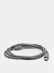 Серый кабель USB 2.0 A вилка - USB 2.0 A розетка (папа-мама) 1,5 м, USB  удлинитель переходник