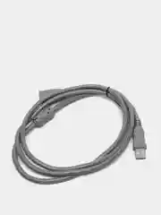 Серый кабель USB 2.0 A вилка - USB 2.0 A розетка (папа-мама) 1,5 м, USB  удлинитель переходник