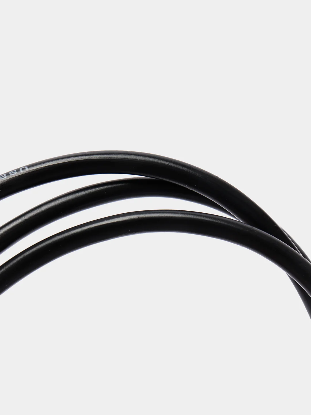 Черный кабель удлинитель USB 2.0 A - USB 2.0 A (папа-папа) 1,5 м