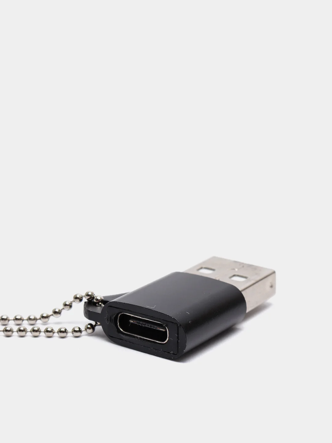 Черный переходник Type-C для передачи данных, зарядка iPhone Type-С usb 3.0, аудиоконвертер