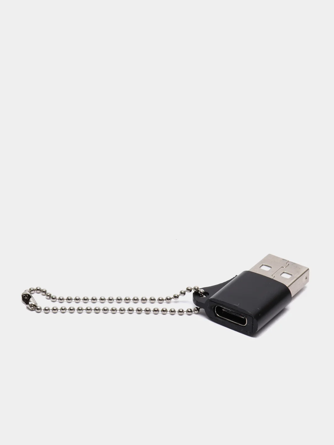 Черный переходник Type-C для передачи данных, зарядка iPhone Type-С usb 3.0, аудиоконвертер