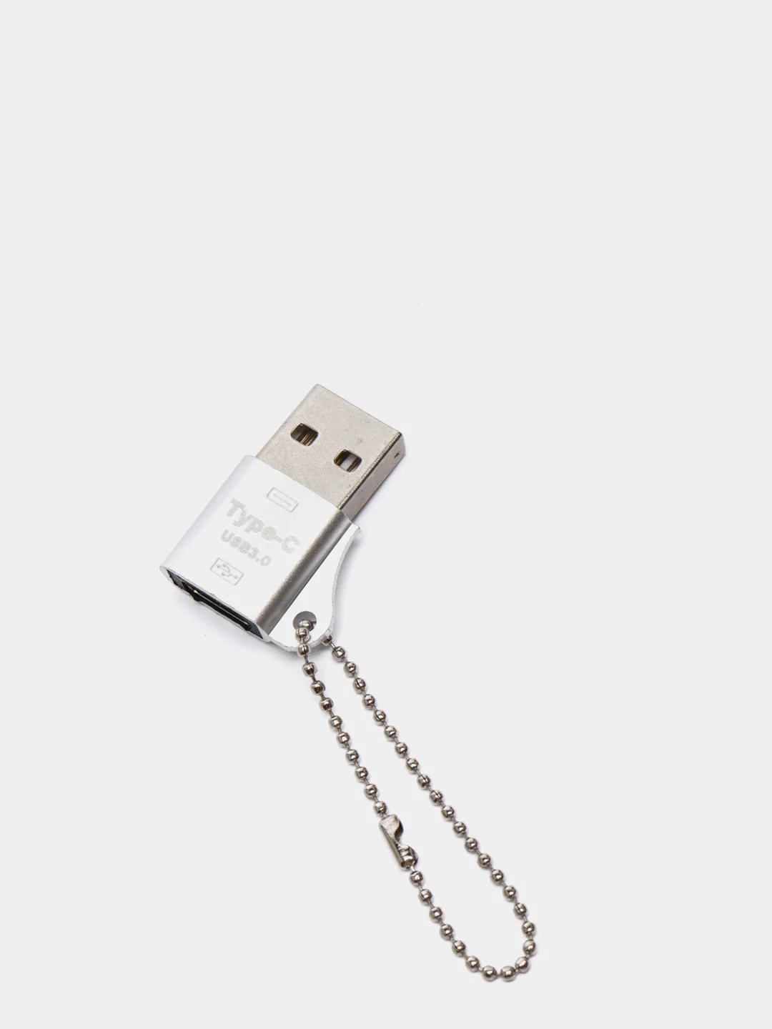 Оранжевый переходник Type-C для передачи данных, зарядка iPhone Type-С usb 3.0, аудиоконвертер