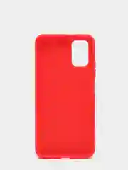 Красный чехол Xiaomi Poco M3 (Сяоми Поко М3), силиконовый, матовый, цветной