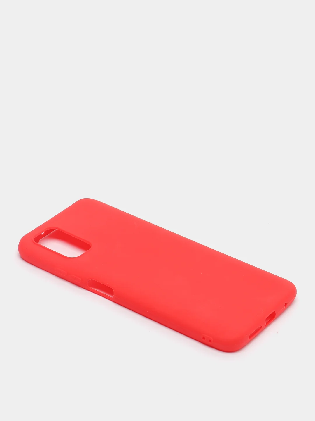 Красный чехол Xiaomi Poco M3 (Сяоми Поко М3), силиконовый, матовый, цветной