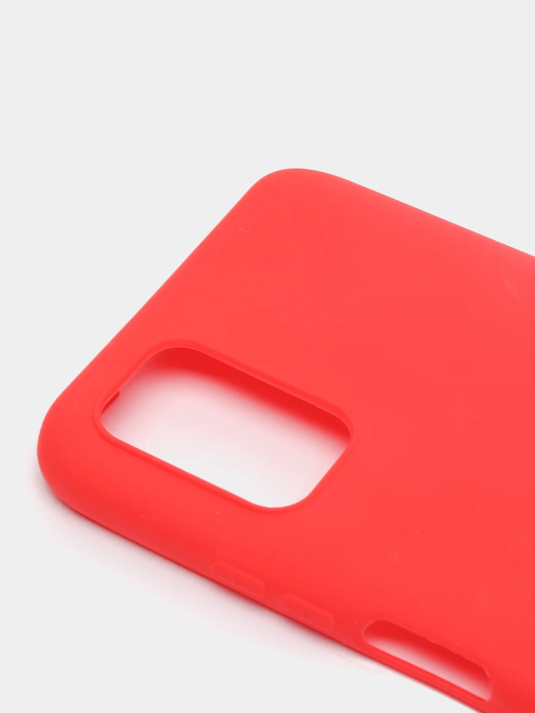 Красный чехол Xiaomi Poco M3 (Сяоми Поко М3), силиконовый, матовый, цветной