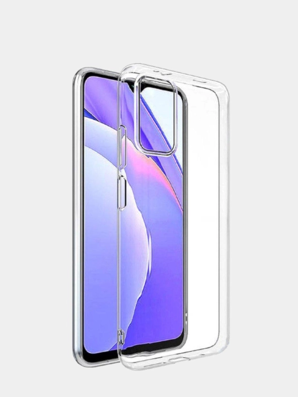 Чехол Xiaomi Redmi 9T (Сяоми Редми 9Т) прозрачный силиконовый