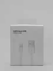 Кабель lightning для зарядки iPhone 7, 8, X, 11, iPad, 1 метр