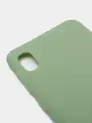 Лесной зеленый чехол силиконовый для Samsung Galaxy A10 (Самсунг Галакси А10), цветной, матовый