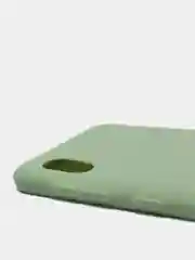 Лесной зеленый чехол силиконовый для Samsung Galaxy A10 (Самсунг Галакси А10), цветной, матовый