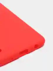 Алый чехол силиконовый для Samsung Galaxy A10 (Самсунг Галакси А10), цветной, матовый