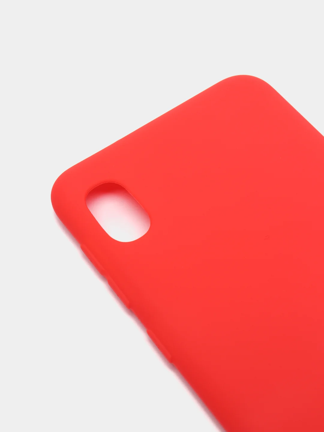 Алый чехол силиконовый для Samsung Galaxy A10 (Самсунг Галакси А10), цветной, матовый