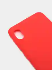 Алый чехол силиконовый для Samsung Galaxy A10 (Самсунг Галакси А10), цветной, матовый