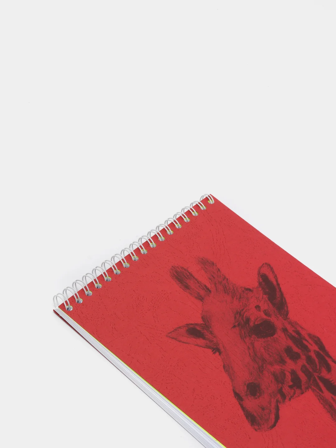 Красный скетчбук DRAWING BEAR 30 листов, 120 гр/м