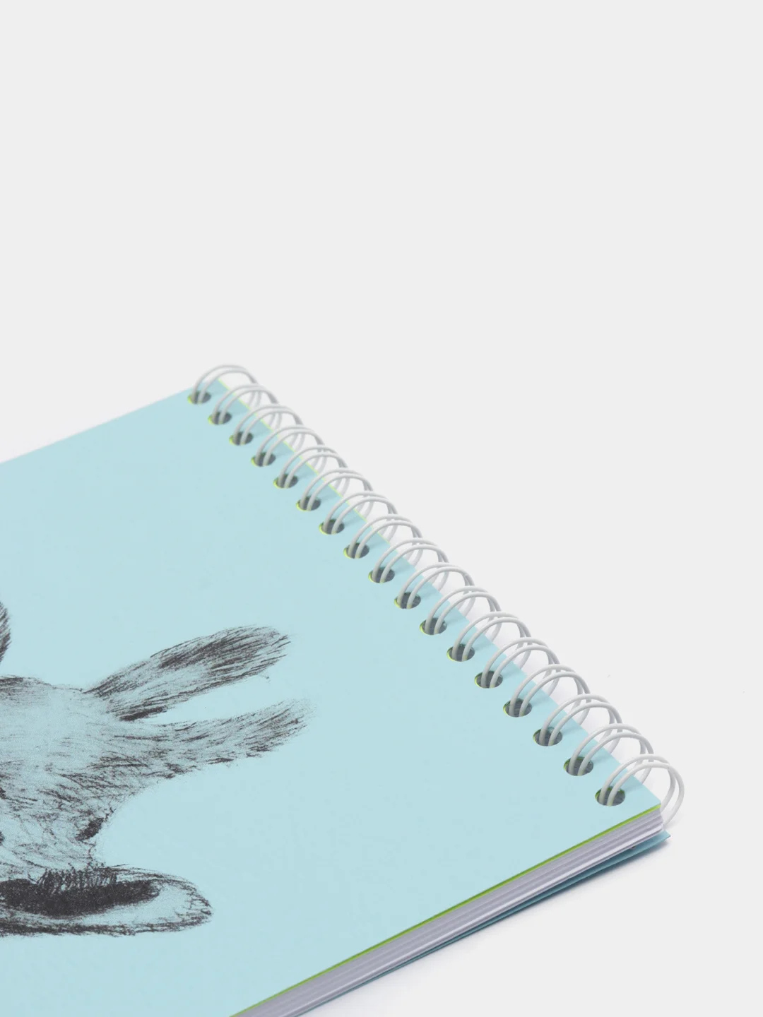 Голубой скетчбук DRAWING BEAR 30 листов, 120 гр/м
