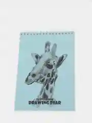 Голубой скетчбук DRAWING BEAR 30 листов, 120 гр/м