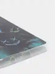 Тёмно-зелёный чехол Samsung Galaxy A8+ (A8 Plus), Самсунг Галакси А8+ / А8 Плюс силиконовый с рисунком