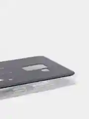 Черный чехол Samsung Galaxy A8+ (A8 Plus), Самсунг Галакси А8+ / А8 Плюс силиконовый с рисунком