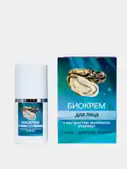 Биокрем для лица, с экстрактом моллюска устрицы