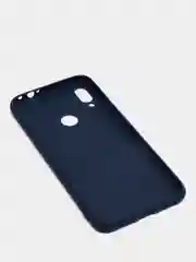 Темно-синий чехол Xiaomi Redmi Note 7 силиконовый цветной матовый (Сяоми Редми Нот 7)