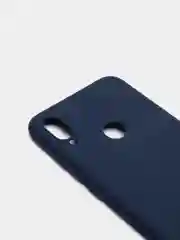 Темно-синий чехол Xiaomi Redmi Note 7 силиконовый цветной матовый (Сяоми Редми Нот 7)