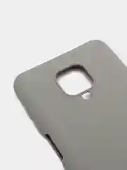 Серый чехол Xiaomi Redmi Note 9 Pro / Note 9 Pro Max / Note 9S силиконовый цветной матовый