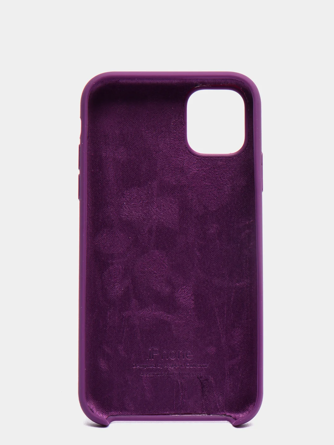 Пурпурный чехол Silicone Case для iPhone 11/XR/7/8/SE2020/12/12Pro/7+/8+/6s/6