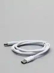 Белый зарядный кабель с двойной головкой Type-C - Type-С быстрая зарядка папа-папа