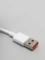 Белый кабель Type-C, 6А, для быстрой зарядки и передачи данных  провод 1м, тайп си  для телефона