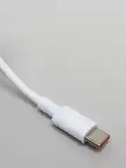 Белый кабель Type-C, 6А, для быстрой зарядки и передачи данных  провод 1м, тайп си  для телефона