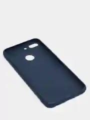 Темно-синий чехол силиконовый для Huawei Honor 9 Lite ( Хонор 9 лайт )
