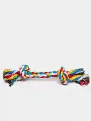 Бирюзовый канат веревка игрушка для собак, малая, 2 узла