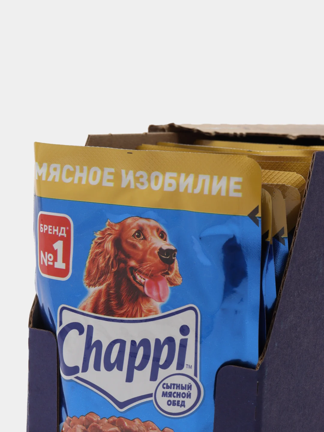 Влажный корм для собак Chappi Мясное изобилие, 28 штук по 85г