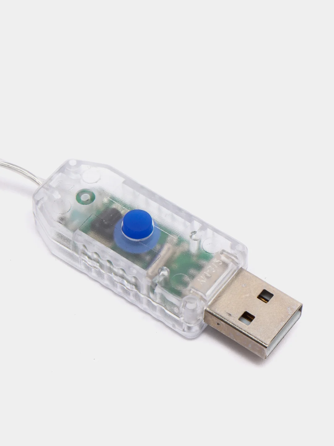 Белый гирлянда штора занавес светодиодная с пультом, с крючками, с USB  3 х 3 метра,