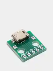Плата с разъемом microUSB