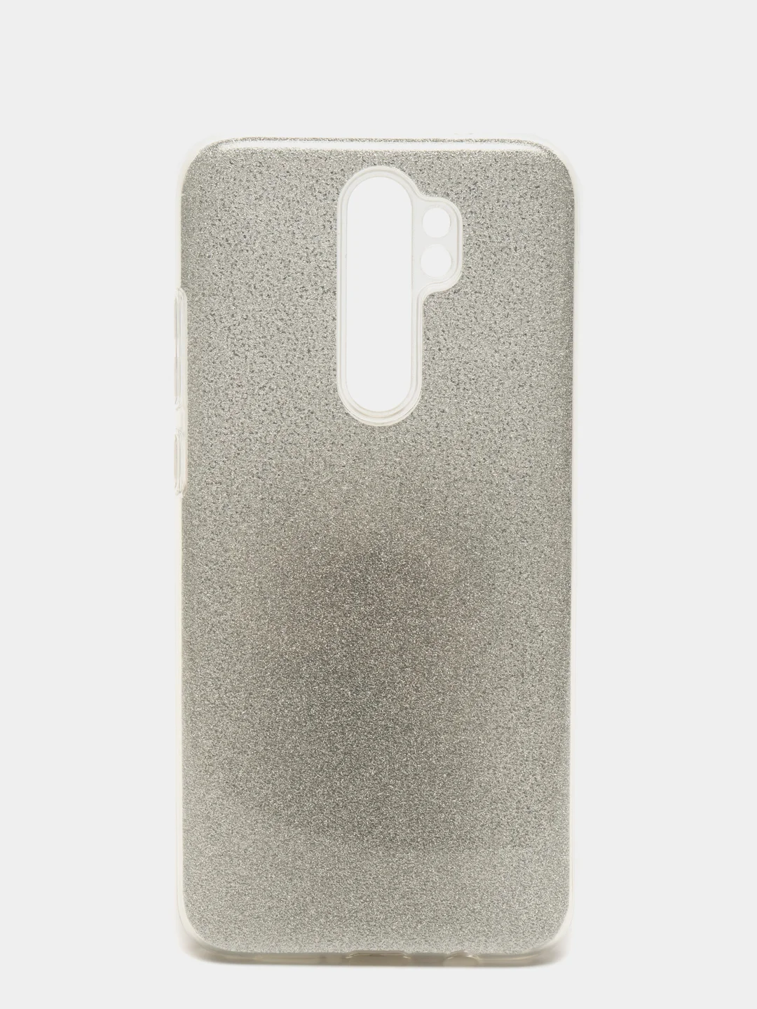 Серебряный чехол блестящий Xiaomi Redmi Note 8 pro