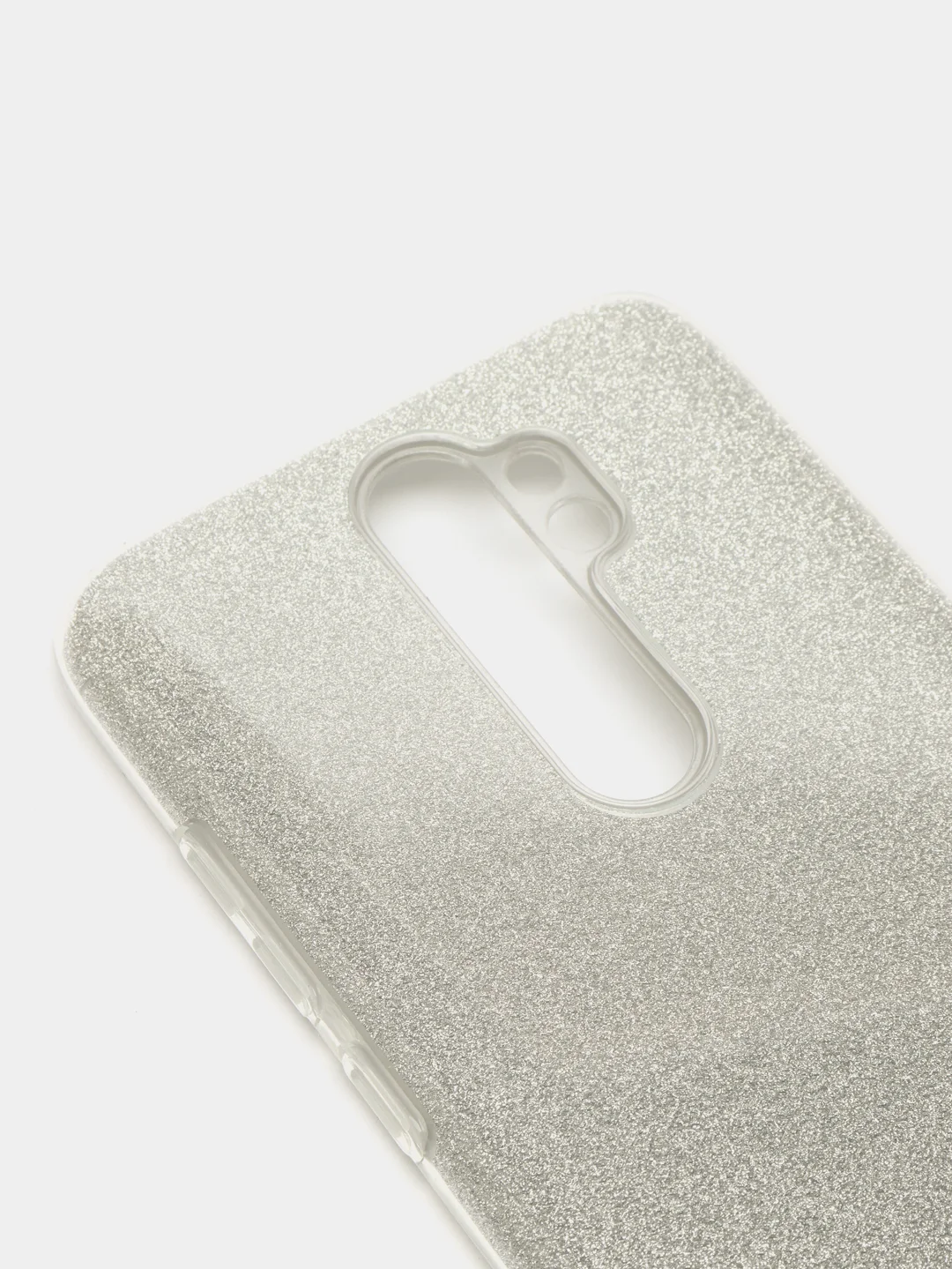 Серебряный чехол блестящий Xiaomi Redmi Note 8 pro