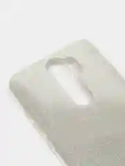 Серебряный чехол блестящий Xiaomi Redmi Note 8 pro