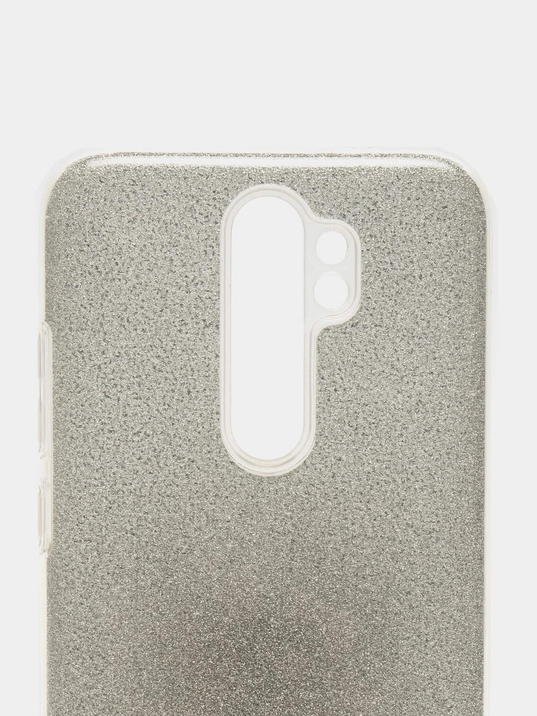 Серебряный чехол блестящий Xiaomi Redmi Note 8 pro
