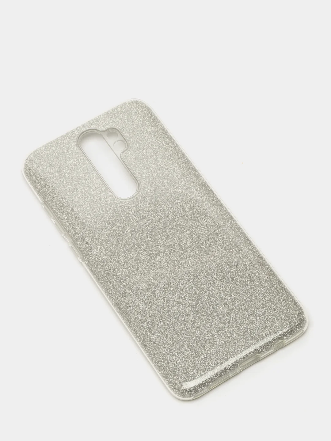 Серебряный чехол блестящий Xiaomi Redmi Note 8 pro