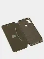 Серый чехол книжка Samsung A11 / M11