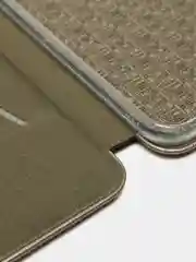 Серый чехол книжка Samsung A11 / M11