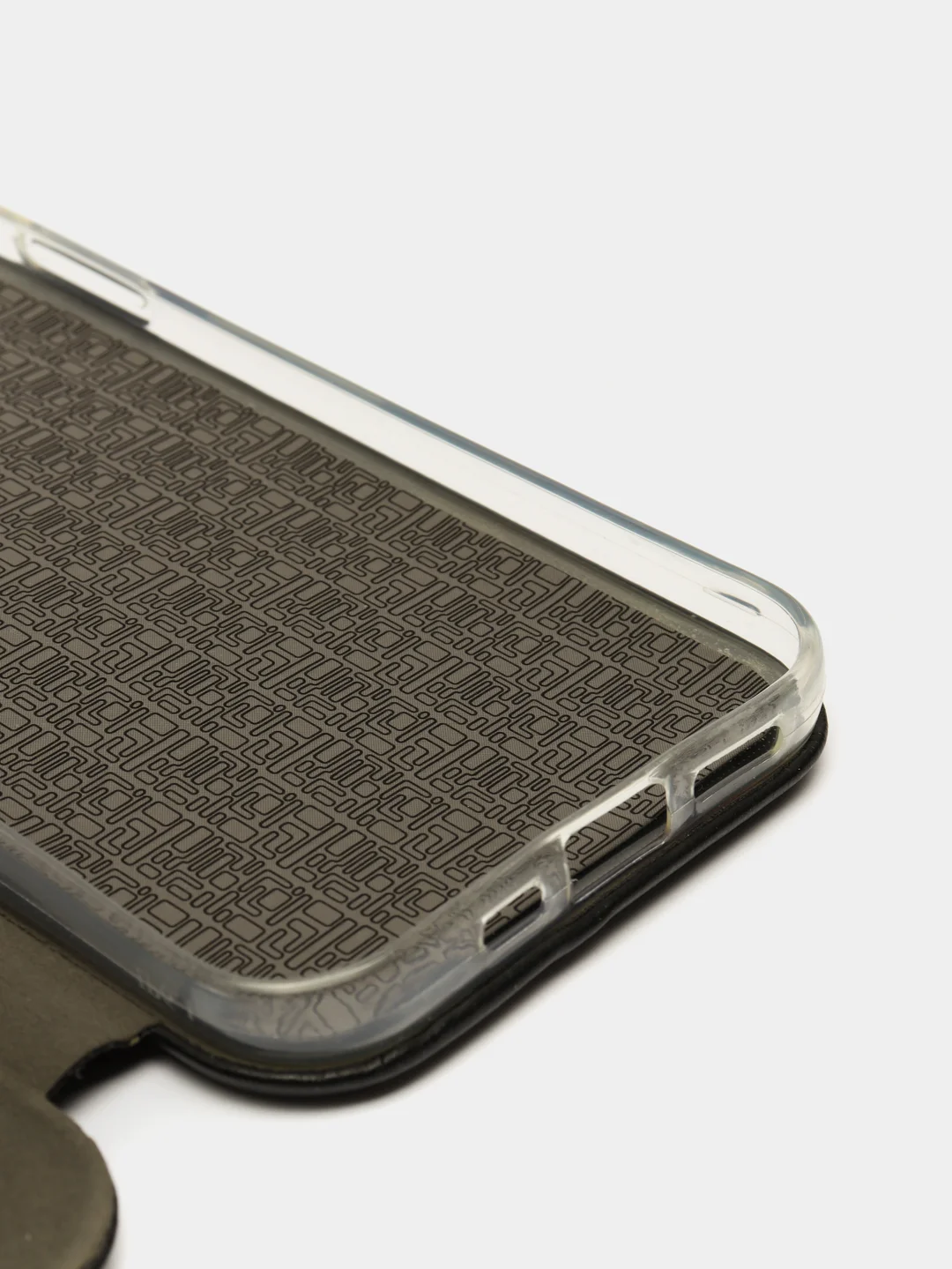 Черный чехол книжка IPHONE 12  / 12 PRO